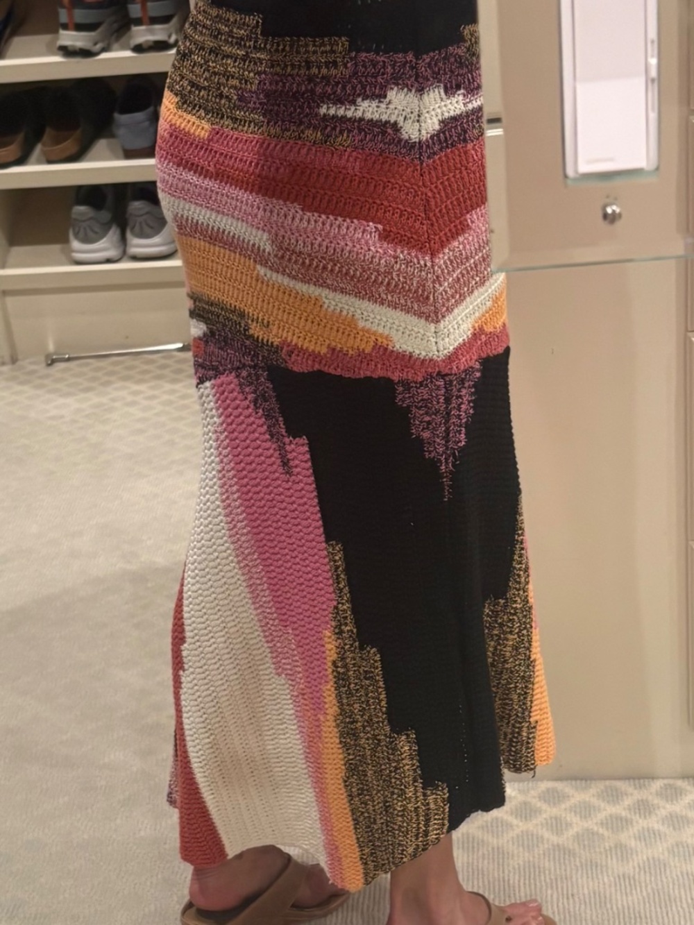 ALC Knit Crochet Sweater Skirt XS - Picture 8 of 11